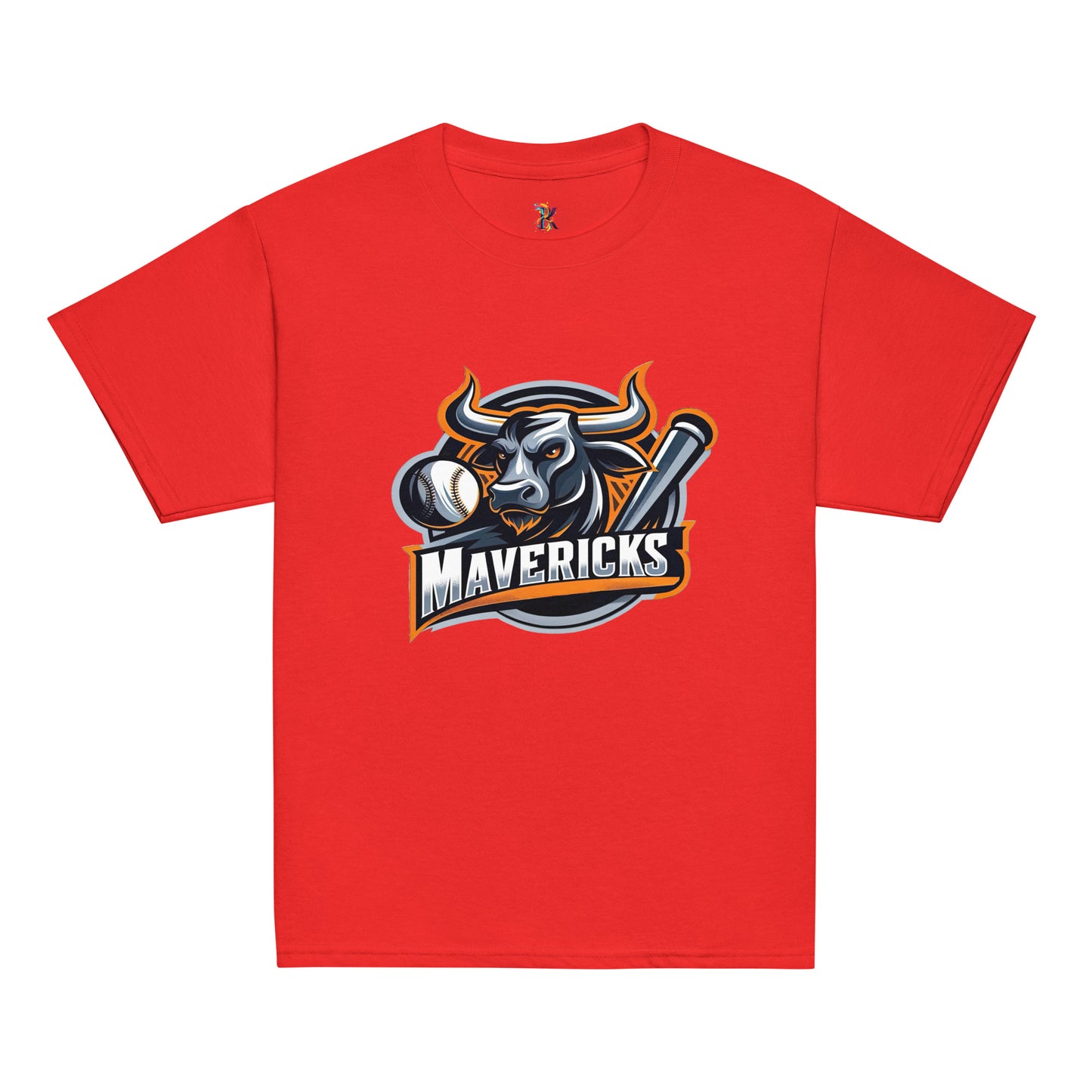 Youth Mavericks Baseball Logo classic tee