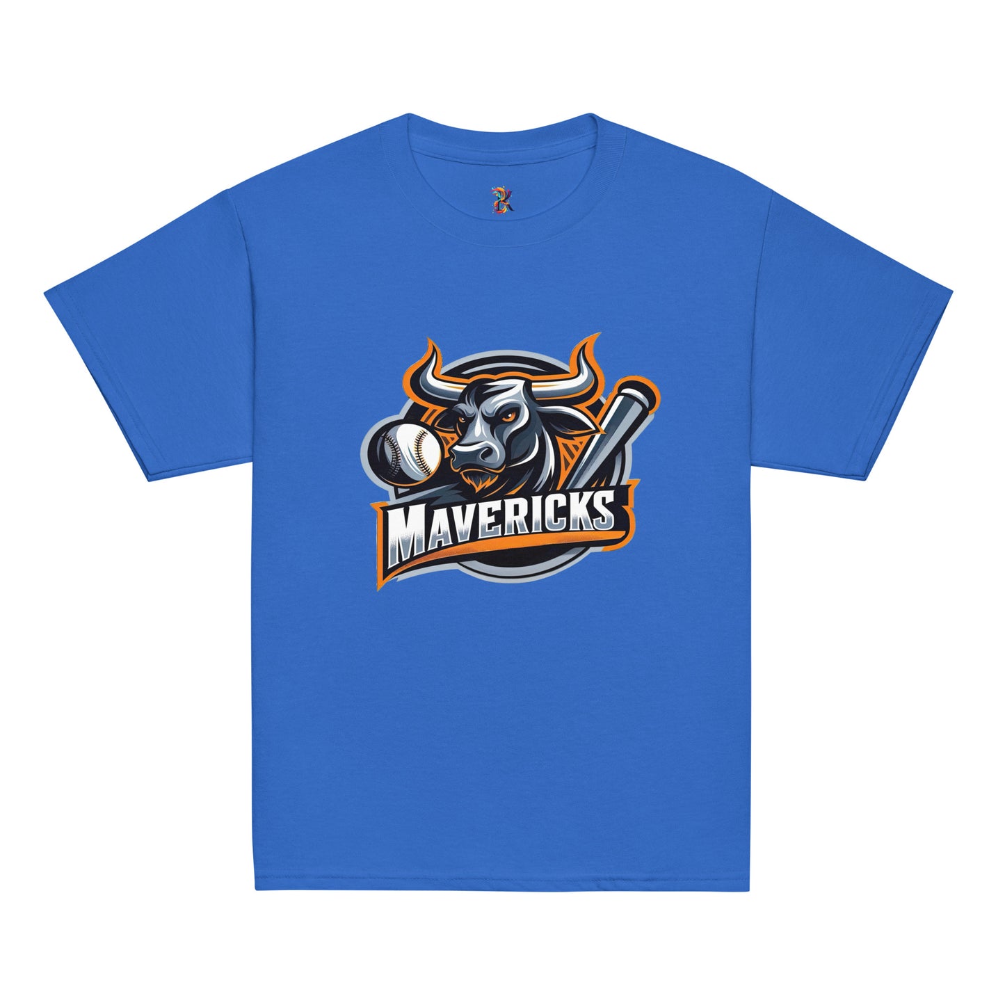 Youth Mavericks Baseball Logo classic tee