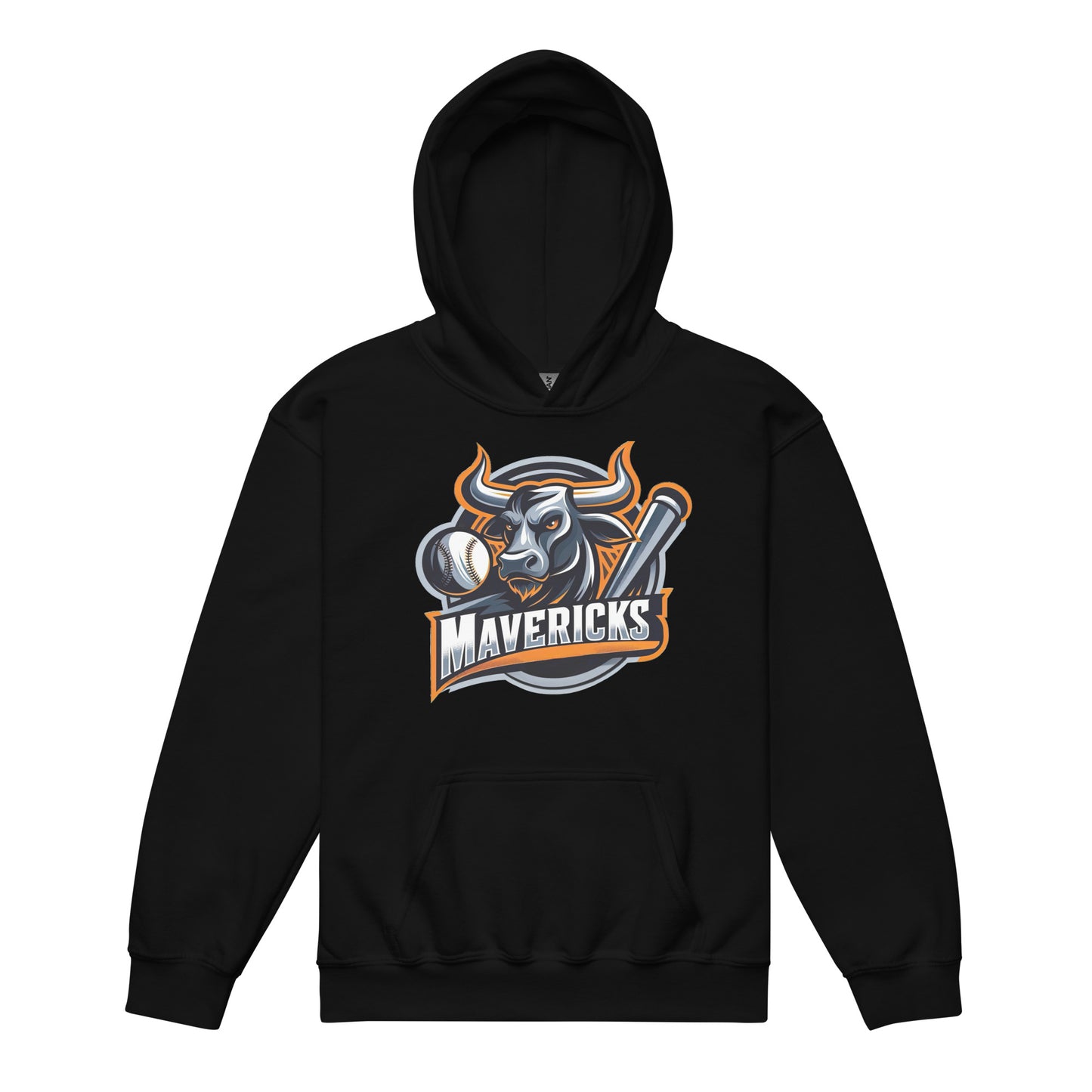 Maverick Baseball Logo Youth heavy blend hoodie