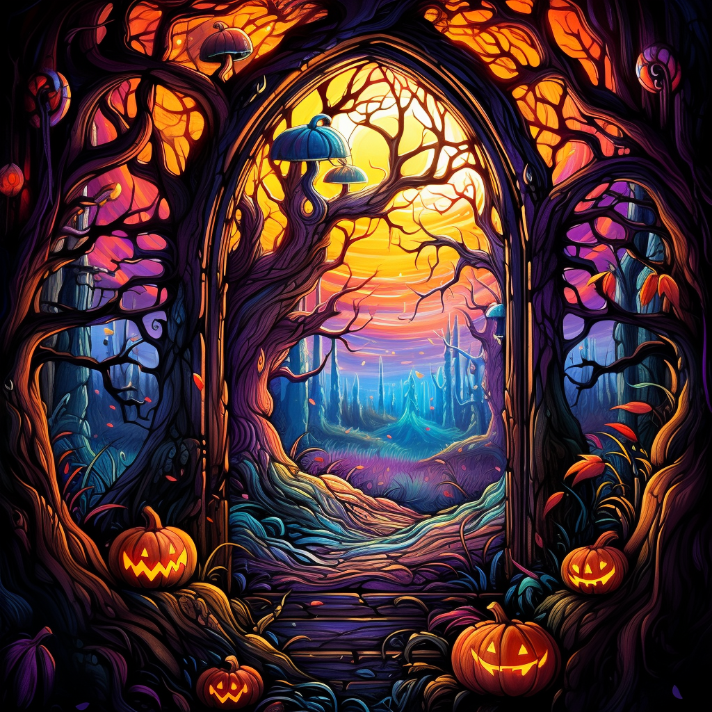 Into Halloween Series #06 Metal Prints
