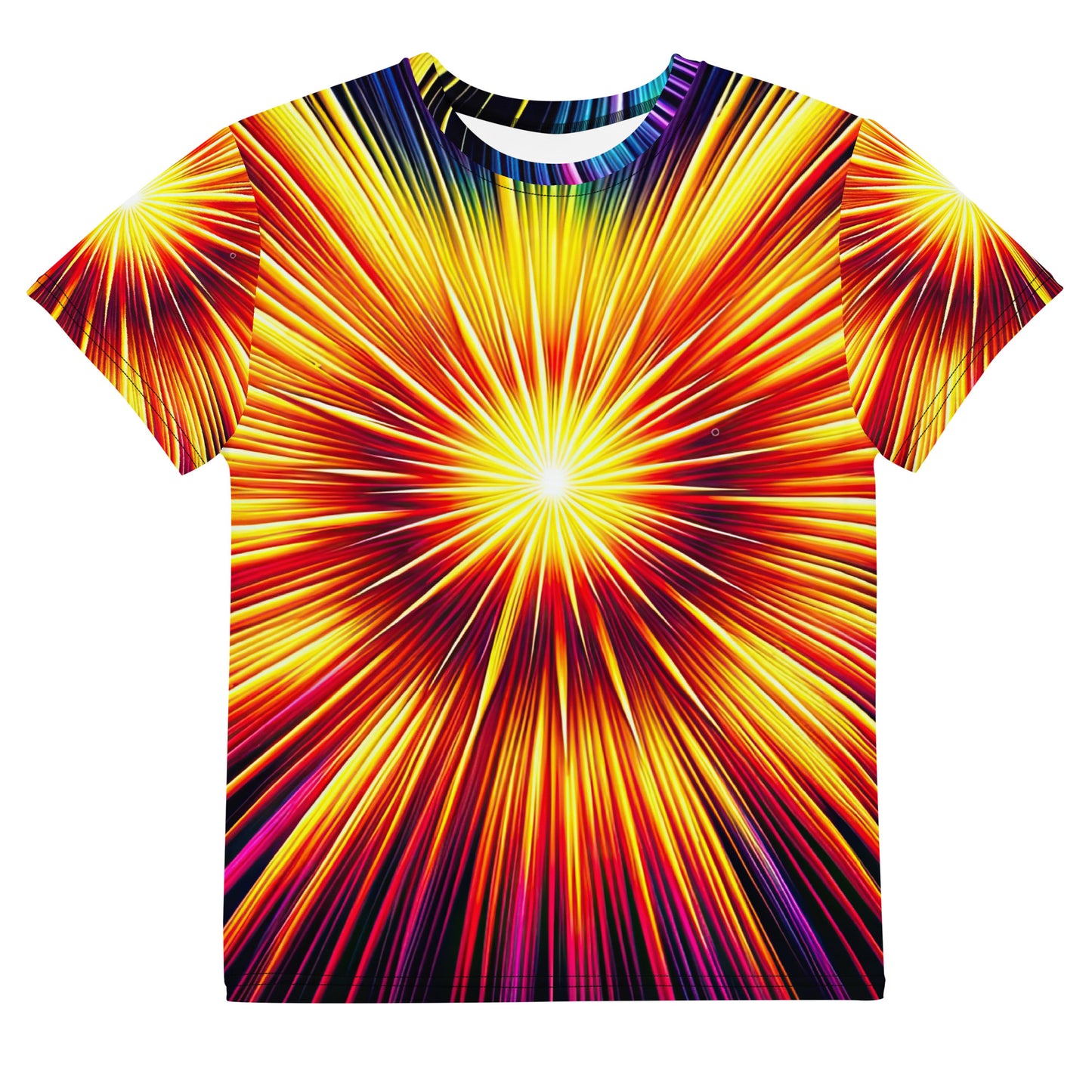 Sunburst Unisex Youth crew neck t-shirt
